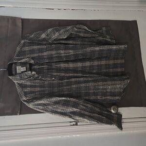 LL Bean Plaid Button down